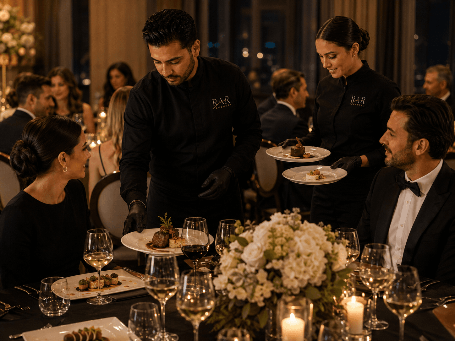 RAR Events Premium Fine Dining Setup in Dubai