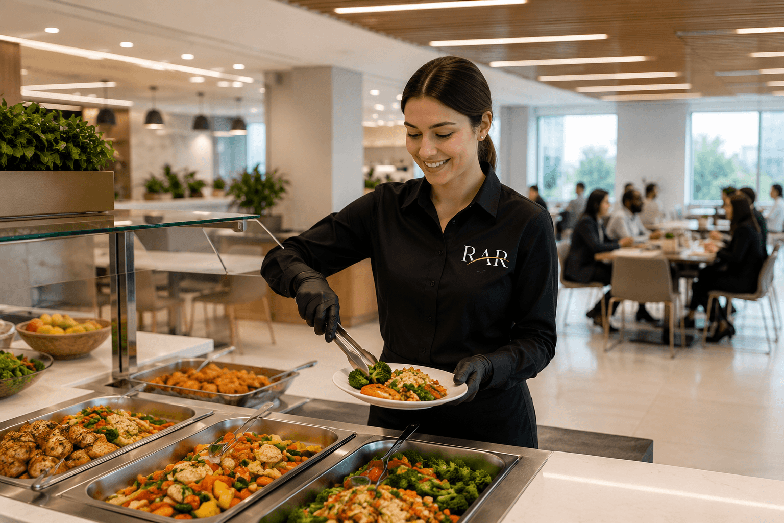 RAR Events manpower service staff welcoming guests