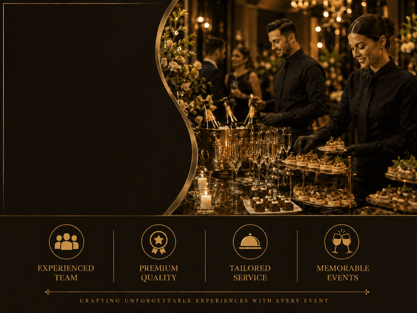 RAR Events corporate event management team and hospitality