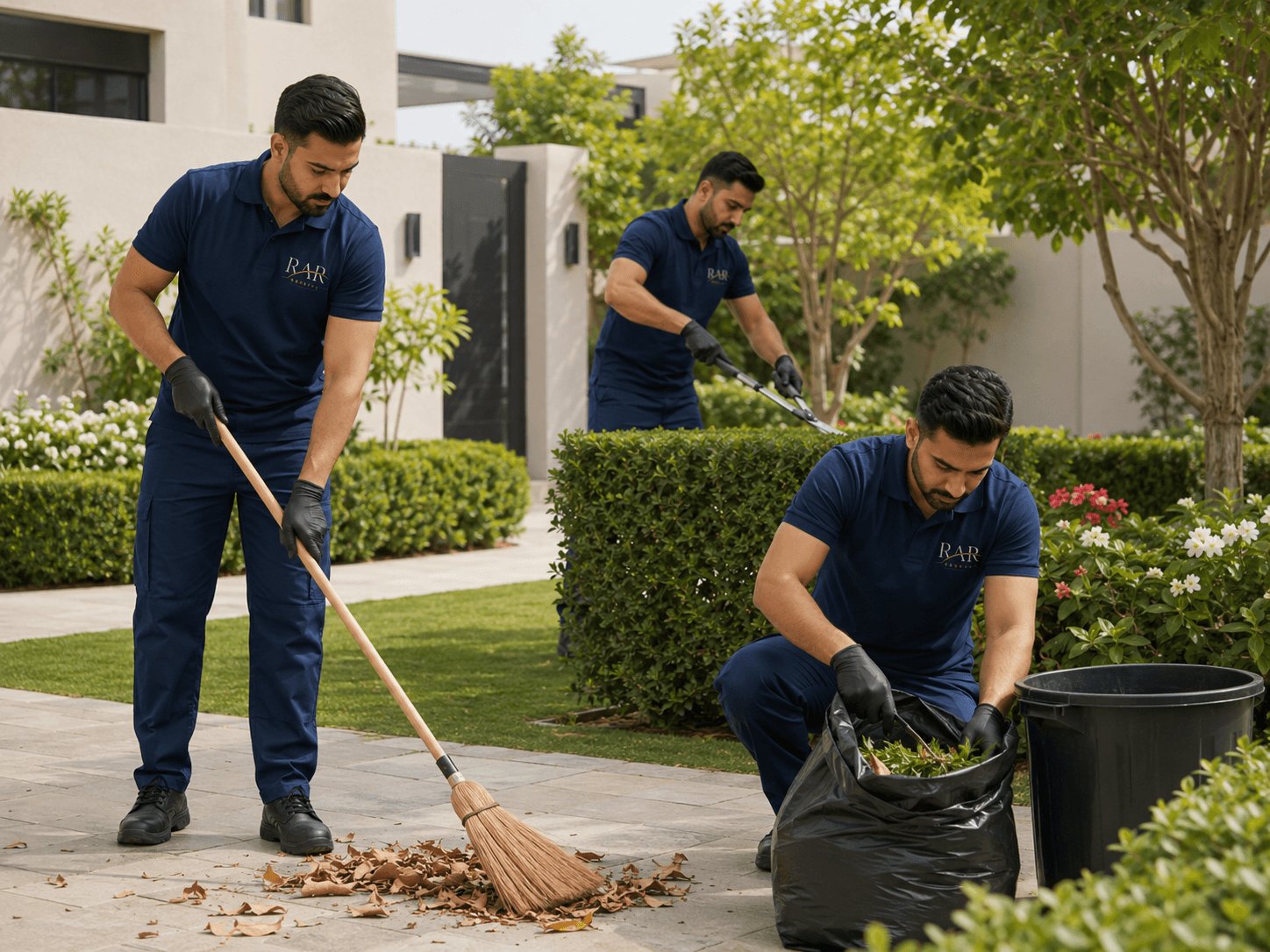 Grass Cleaning